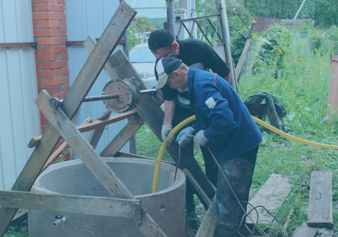 Чистка колодца в Солнечногорском районе от 5000 руб.